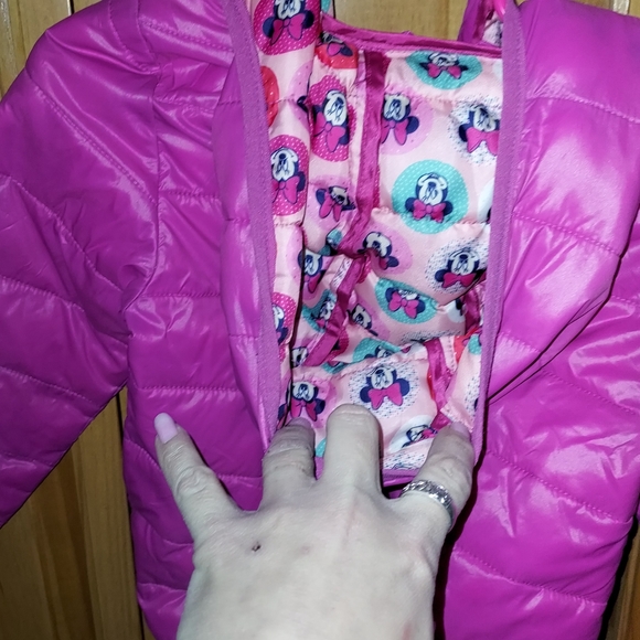 Disney Jackets & Coats Disney Hot Pink Waterproof Jacket Poshmark